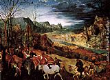 Pieter The Elder Bruegel Wall Art - The Return of the Herd